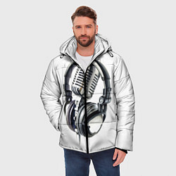 Куртка зимняя мужская Диджей, цвет: 3D-светло-серый — фото 2