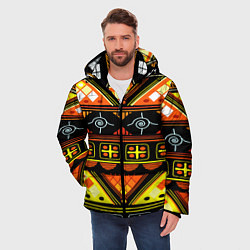 Куртка зимняя мужская Element ethnic, цвет: 3D-черный — фото 2
