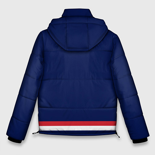 Мужская зимняя куртка Columbus Blue Jackets / 3D-Черный – фото 2