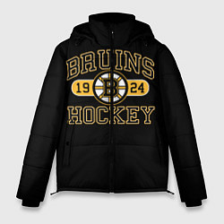 Куртка зимняя мужская Boston Bruins: Est.1924, цвет: 3D-черный