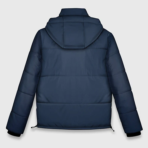 Мужская зимняя куртка Хвост Феи / 3D-Черный – фото 2