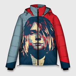 Куртка зимняя мужская Kurt Cobain, цвет: 3D-черный