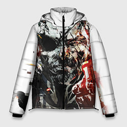 Куртка зимняя мужская Metal gear solid 5, цвет: 3D-красный