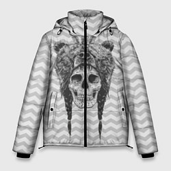 Куртка зимняя мужская Мертвый шаман, цвет: 3D-черный