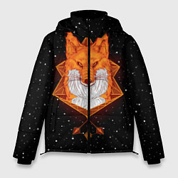 Куртка зимняя мужская Огненный лис, цвет: 3D-красный