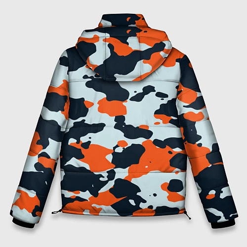 Мужская зимняя куртка CS:GO Asiimov Camouflage / 3D-Черный – фото 2