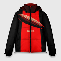 Куртка зимняя мужская Led Zeppelin: Red line, цвет: 3D-светло-серый