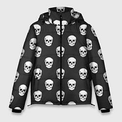 Куртка зимняя мужская BFMV: Skulls, цвет: 3D-черный
