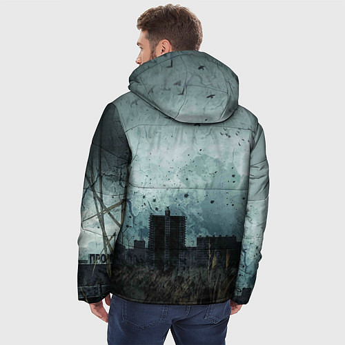 Мужская зимняя куртка STALKER: Pripyat / 3D-Светло-серый – фото 4