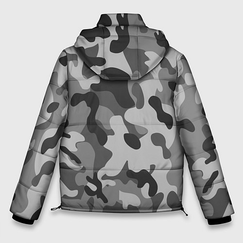 Мужская зимняя куртка Ночной Камуфляж 1 / 3D-Черный – фото 2