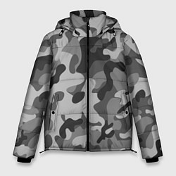 Куртка зимняя мужская Ночной Камуфляж 1, цвет: 3D-светло-серый