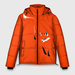 Куртка зимняя мужская Лисица, цвет: 3D-черный