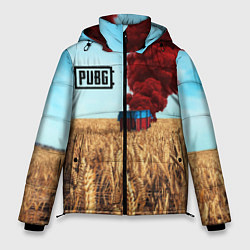 Куртка зимняя мужская PUBG Box, цвет: 3D-красный