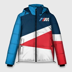 Куртка зимняя мужская BMW 2018 M Sport, цвет: 3D-черный