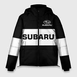 Куртка зимняя мужская Subaru: Black Sport, цвет: 3D-черный
