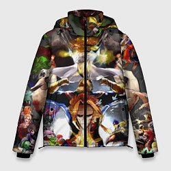 Куртка зимняя мужская My Hero Academia, цвет: 3D-черный