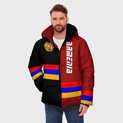 Куртка зимняя мужская Armenia, цвет: 3D-светло-серый — фото 2