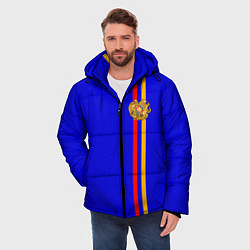 Куртка зимняя мужская Армения, цвет: 3D-красный — фото 2