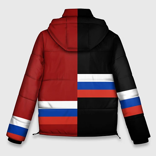 Мужская зимняя куртка Kamchatka, Russia / 3D-Черный – фото 2