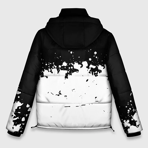 Мужская зимняя куртка FC Juventus Sport / 3D-Черный – фото 2