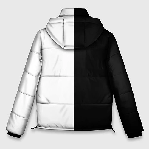 Мужская зимняя куртка Infiniti: Black & White / 3D-Черный – фото 2