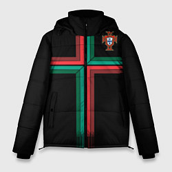 Куртка зимняя мужская Сборная Португалии: Альтернатива ЧМ-2018, цвет: 3D-красный