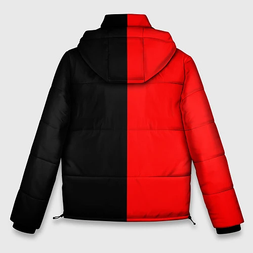 Мужская зимняя куртка СССР: Red Collection / 3D-Черный – фото 2