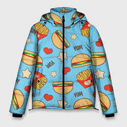 Мужская зимняя куртка Yum Fast Food