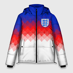 Куртка зимняя мужская Сборная Англии: Тренировочная ЧМ-2018, цвет: 3D-черный