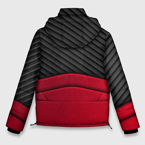 Мужская зимняя куртка Lexus: Red Carbon / 3D-Черный – фото 2