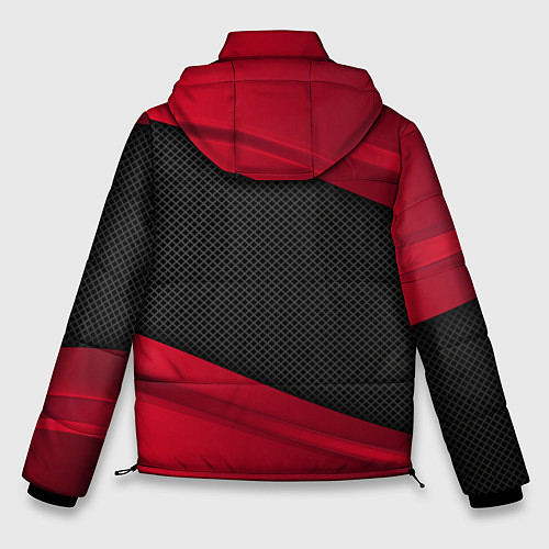 Мужская зимняя куртка Volvo: Red Sport / 3D-Черный – фото 2