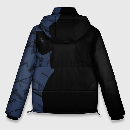 Мужская зимняя куртка CS:GO Team Liquid / 3D-Черный – фото 2