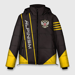 Куртка зимняя мужская Alpinism: Yellow Russia, цвет: 3D-красный