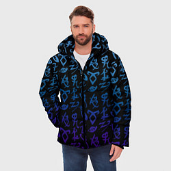 Куртка зимняя мужская Blue Runes, цвет: 3D-черный — фото 2