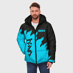 Куртка зимняя мужская GODZILLA, цвет: 3D-черный — фото 2