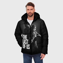Куртка зимняя мужская The Last of Us: Black Style, цвет: 3D-красный — фото 2
