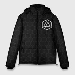 Куртка зимняя мужская Linkin Park: Black Carbon, цвет: 3D-красный