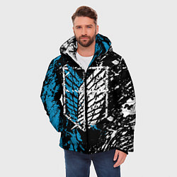 Куртка зимняя мужская Разведкорпус, цвет: 3D-черный — фото 2