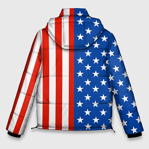 Мужская зимняя куртка American Patriot / 3D-Черный – фото 2