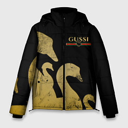 Куртка зимняя мужская GUSSI: Gold Edition, цвет: 3D-красный