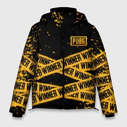Куртка зимняя мужская PUBG: Only Winner, цвет: 3D-черный