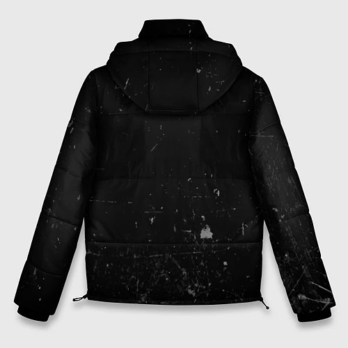 Мужская зимняя куртка Lil Peep: Broken Heart / 3D-Черный – фото 2