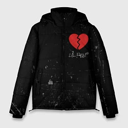 Куртка зимняя мужская Lil Peep: Broken Heart, цвет: 3D-красный
