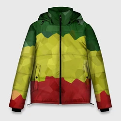 Куртка зимняя мужская Эфиопия, цвет: 3D-черный