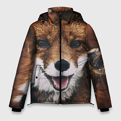 Куртка зимняя мужская Лисичка, цвет: 3D-черный