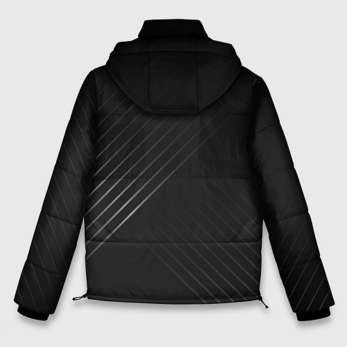 Мужская зимняя куртка BMW: Steel Line / 3D-Черный – фото 2