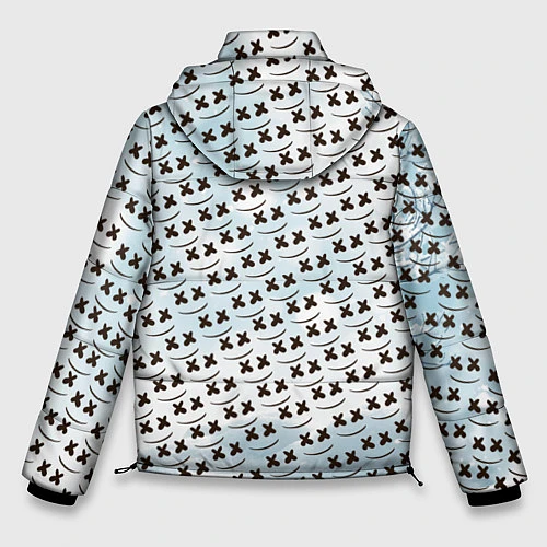 Мужская зимняя куртка Marshmello DAB / 3D-Черный – фото 2