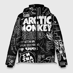 Куртка зимняя мужская Arctic Monkeys: I'm in a Vest, цвет: 3D-черный
