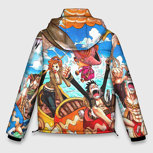 Мужская зимняя куртка One Piece / 3D-Черный – фото 2