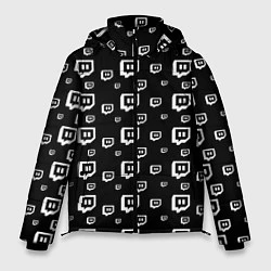 Куртка зимняя мужская Twitch: Black Pattern, цвет: 3D-черный